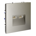 Розетка компьютерная встраиваемая VOLTUM S70 двойная RJ45RJ45 кат.6, шелк