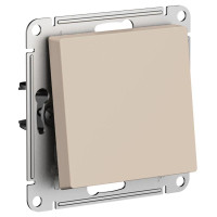 ATLASDESIGN 1-клавишный ВЫКЛЮЧАТЕЛЬ, сх.1, 10АХ, механизм, ПЕСОЧНЫЙ ATN001211