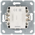 Jasmart Звонковый механизм 10A 250V~ с накладкой, цвет Антрацит