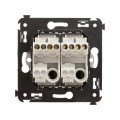 Кнопка 2-кл. СП Avanti Ванильная дымка DKC 4405154