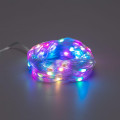 Гирлянда светодиодная смарт Роса Нить с крупными светодиодами 10м 100LED RGB IP20 USB провод прозр. Neon-Night 245-019