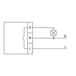 Фотореле AWZ (встроен. фотодатчик монтаж на плоскость 230В 16А 1 НО IP65) F&F EA01.001.003