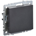 Выключатель проходной 1-кл. СП BRITE ВС10-1-6-БрЧ 10А механизм черн. IEK BR-V12-0-10-K02