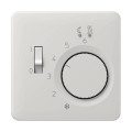 Накладка на терморегулятор Jung CD 500, светло-серый, CDFTR231PLLG