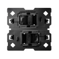 Simon 100 Розетка 2xRJ45 Cat.6 с адаптером