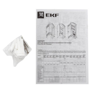 Основание слаботочного щита Nova монтаж. плата 3 габарит IP41 PROxima EKF nv-mbase-3