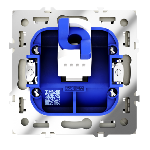 Розетка компьютерная встраиваемая VOLTUM S70 RJ45 кат.6, шелк