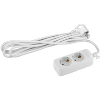 Удлинитель 2х3м с заземл. 10А IP20 UX-2e-3m ПВС 3х0.75 Эра Б0038573
