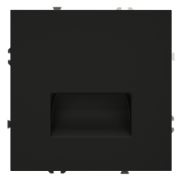 Подсветка светодиодная встраиваемая VOLTUM S70, (черный матовый)