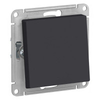 ATLASDESIGN AQUA 1-клавишный ПЕРЕКЛЮЧАТЕЛЬ, IP44, сх.6, 10АХ, механизм, КАРБОН ATN441061