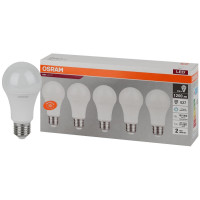 Лампа светодиодная LED Value LVCLA125 15SW/865 грушевидная матовая E27 230В 2х5 RU (уп.5шт) OSRAM 4058075577862