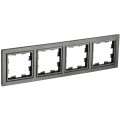 IEK BRITE BASE Темн.бронза Рамка 4-м РУ-4-БрТБ