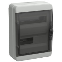 Корпус КМПн-24 TEKFOR IP65 черн. прозр. дверь пластик. IEK TF5-KP72-N-24-65-K03-K02