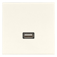 Розетка USB Jung LS 990, скрытый монтаж, бежевый, MALS1122