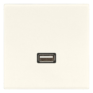 Розетка USB Jung LS 990, скрытый монтаж, бежевый, MALS1122