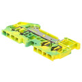 Колодка клеммная ST-2.5 земля пружинная EKF plc-jxb-st-2.5-pen