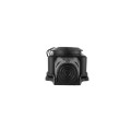 Розетка (колодка) трехместная с крышкам каучук черная 2P+PE 250V 16А IP54 DYNEL