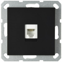 Jasmart G Черный матовый Розетка RJ45  G6105PB