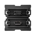 Simon 100 Розетка HDMI v1.4 + USB 2.0