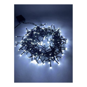 Гирлянда ЭРА ENIN GC LED Нить, мишура, 3.9м, зеленый провод, холодный свет, 220V 24/576 Б0047969