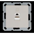 Jasmart Интернет-розетка RJ45 с накладкой, цвет Тауп