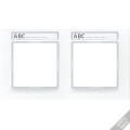 Рамка 5 постов Jung A CREATION, антрацит, AC5850BFNAANM