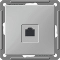 Розетка компьютерная RJ45 Schneider Electric W59, скрытый монтаж, черный бархат, RSI-152K5E-6-86