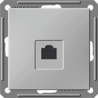 Розетка компьютерная RJ45 Schneider Electric W59, скрытый монтаж, черный бархат, RSI-152K5E-6-86