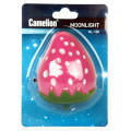 Светильник светодиодный NL-180 Клубника ночник с выкл. 220В Camelion 12536