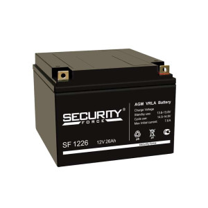 Аккумулятор ОПС 12В 26А.ч SF 1226 Security Force 4614030010008