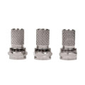Делитель ТВ краб х2+3шт F BOX 5-1000 МГц Silver Rexant 05-6101