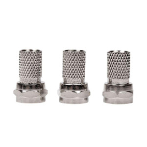 Делитель ТВ краб х2+3шт F BOX 5-1000 МГц Silver Rexant 05-6101