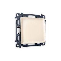 MA321020 Комплект механизма 1-кл проходного выключателя ALFA Бежевый матовый QUANT AP3210, VM105 AMBRELLA VOLT