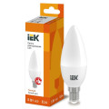 Лампа светодиодная C35 5Вт свеча 3000К тепл. бел. E14 450лм 230-240В IEK LLE-C35-5-230-30-E14