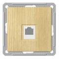 Розетка компьютерная RJ45 Schneider Electric W59, скрытый монтаж, сосна, RSI-152K5E-7-86