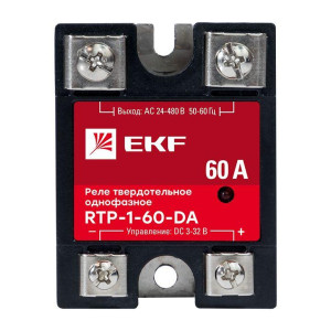 Реле твердотельное однофазное RTP-60-DA PROxima EKF rtp-1-60-da