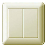 Выключатель двухклавишный Schneider Electric W59, слоновая кость, VS516-252-28