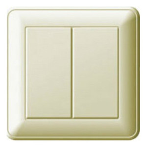 Выключатель двухклавишный Schneider Electric W59, слоновая кость, VS516-252-28