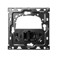 Simon 100 Кит 1 пост механизм 1 розетка RJ45 Cat.6 + суппорт