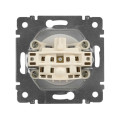 Розетка 1-м СП Valena 16А IP21 2P без заземл. механизм алюм. (DIY-упак.) Leg 694341