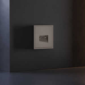Накладка для розетки TVRJ45 кат. 6, S70 капучино