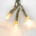 Гирлянда светодиодная Светодиодный Дождь 3х2м 240LED тепл. бел. 12Вт 230В IP20 свечение с динамикой провод прозр. Neon-Night 235-092