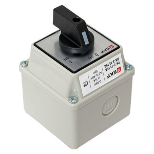 Переключатель кулачковый ПК-3-13 3П 16А ВКЛ-ВЫКЛ IP54 EKF pk-3-13-16