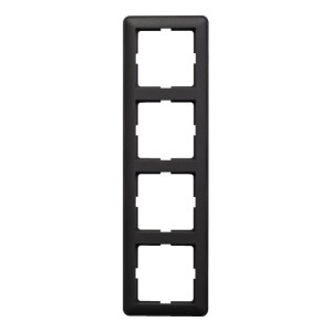 Рамка 4 поста Schneider Electric W59, черный бархат, KD-4-68