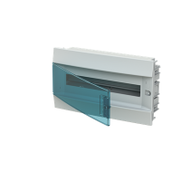 Бокс в нишу Mistral41 18М зеленая дверь (с клемм) ABB 1SLM004101A1204