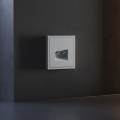 Накладка для розетки TVRJ45 кат. 6, S70 серый