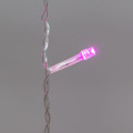 Гирлянда светодиодная Светодиодный Дождь 3х2м LED роз. 12Вт 230В IP20 свечение с динамикой прозр. провод Neon-Night 235-097
