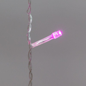Гирлянда светодиодная Светодиодный Дождь 3х2м LED роз. 12Вт 230В IP20 свечение с динамикой прозр. провод Neon-Night 235-097