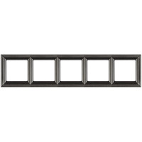 Рамка 5 постов Jung ECOPROFI DECO, антрацит, EPD485AN