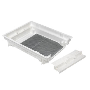 Основание слаботочного щита Nova монтаж. плата 2 габарит IP41 PROxima EKF nv-mbase-2